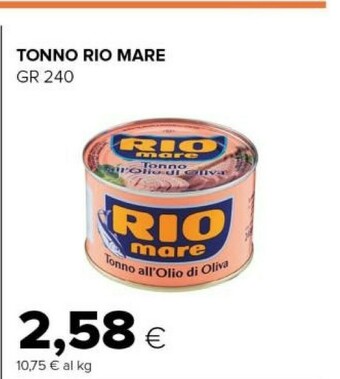 Tigre Tonno all'olio di oliva offerta