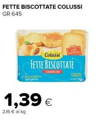 Tigre Fette biscottate classiche 645 g(ml) offerta