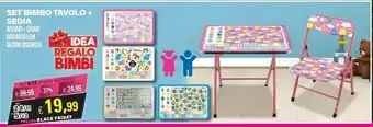 Satur Set bimbo tavolo + sedia offerta