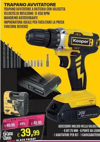 Satur Trapano avvitatore offerta