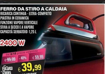 Ferro da stiro a caldaia
