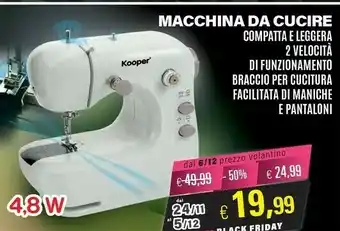 Satur Macchina da cucire offerta