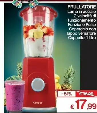 Satur Frullatore lame in acciaio offerta