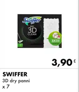 Iper Tosano SWIFFER 3D dry panni offerta