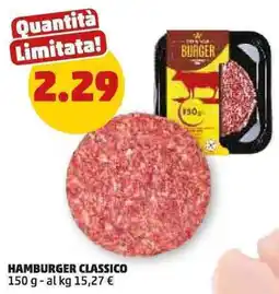 PENNY Hamburger classico offerta