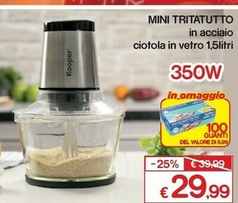 Satur Mini tritatutto offerta