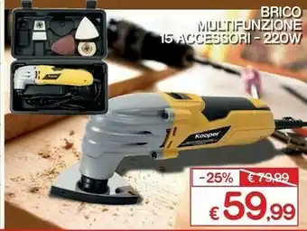 Satur Brico multifunzione 15 accessori offerta