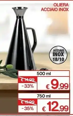 Oliera acciaio inox