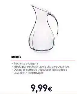 Unieuro CARAFFA offerta