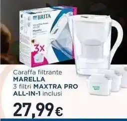 Unieuro Caraffa filtrante MARELLA offerta