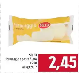 Famila SELEX formaggio a pasta filata offerta