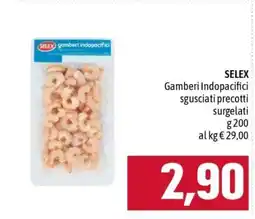 Famila SELEX Gamberi Indopacifici offerta