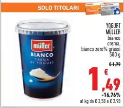 Conad YOGURT MULLER offerta