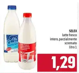 Famila SELEX latte fresco offerta