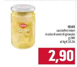 Famila SELEX carciofini interi offerta