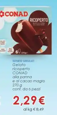 Conad Gelato ricoperto CONAD offerta