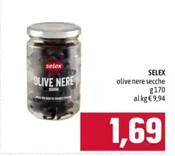 Famila SELEX Olive Nere Secche offerta
