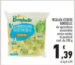 Conad Insalata Iceberg Bonduelle offerta