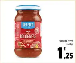Conad SUGHI DE CECCO offerta