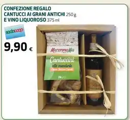 Coop CONFEZIONE REGALO CANTUCCI AI GRANI ANTICHI E VINO LIQUOROSO offerta