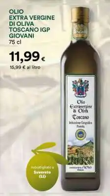 Coop OLIO EXTRA VERGINE DI OLIVA TOSCANO IGP GIOVANI offerta