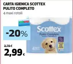 Coop Carta igienica Scottex Pulito Completo offerta