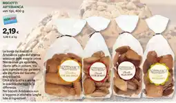 Coop Biscotti Artebianca offerta