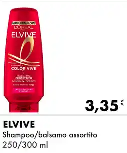 Iper Tosano ELVIVE Shampoo/balsamo assortito offerta