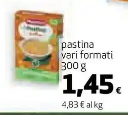Coop Pastina Vari Formati offerta