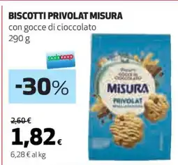 Coop Biscotti Privolat Misura offerta