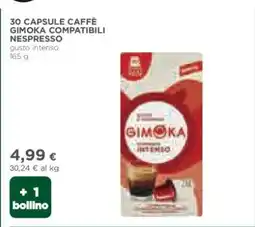 Coop 30 CAPSULE CAFFÈ GIMOKA COMPATIBILI NESPRESSO offerta