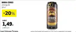 Coop Birra Ceres offerta