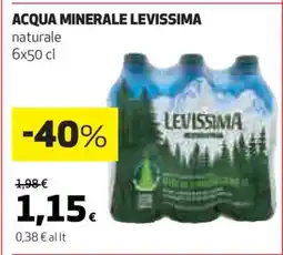 Coop ACQUA MINERALE LEVISSIMA offerta