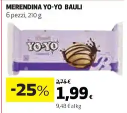 Coop MERENDINA YO-YO BAULI offerta