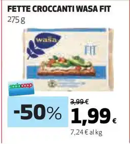 Coop FETTE CROCCANTI WASA FIT offerta
