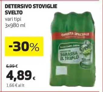 Coop Detersivo Stoviglie Svelto offerta