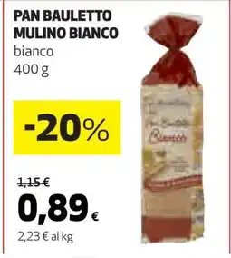 Coop Pan Bauletto Mulino Bianco offerta