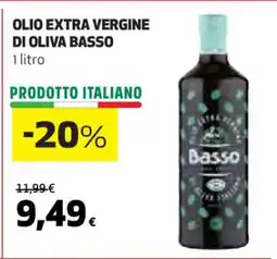 Coop Olio Extra Vergine di Oliva Basso offerta