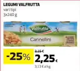 Coop LEGUMI VALFRUTTA offerta