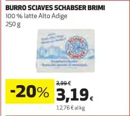 Coop BURRO SCIAVES SCHABSER BRIMI offerta