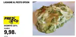Coop LASAGNE AL PESTO OPSON offerta