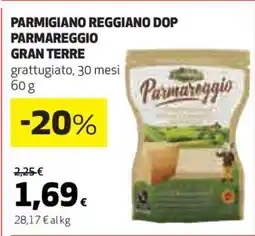 Coop Parmigiano Reggiano DOP Parmareggio Gran Terre offerta