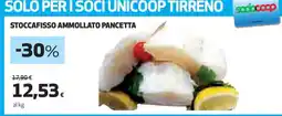 Coop STOCCAFISSO AMMOLLATO PANCETTA offerta