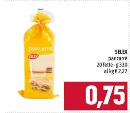 Famila SELEX pancarrè offerta