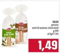 Famila SELEX grissini offerta