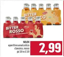 Famila SELEX aperitivo analcolico classico, rosso offerta