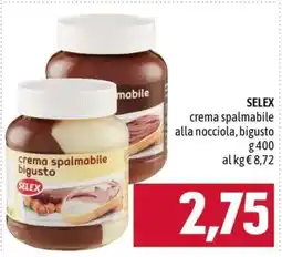 Famila SELEX crema spalmabile alla nocciola, bigusto offerta