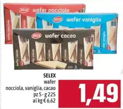 Famila SELEX wafer offerta