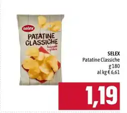 Famila SELEX patatine classiche offerta