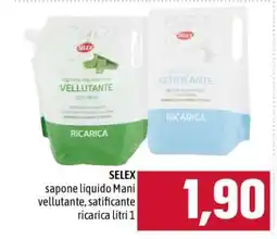 Famila SELEX sapone liquido Mani offerta